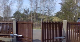 Купить распашные ворота из штакетника Волгодонск, цена от 2692 руб.